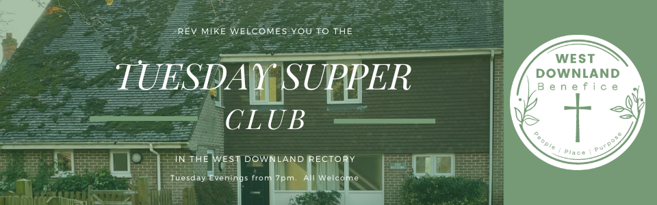 Banner image for the Tuesday Supper Club